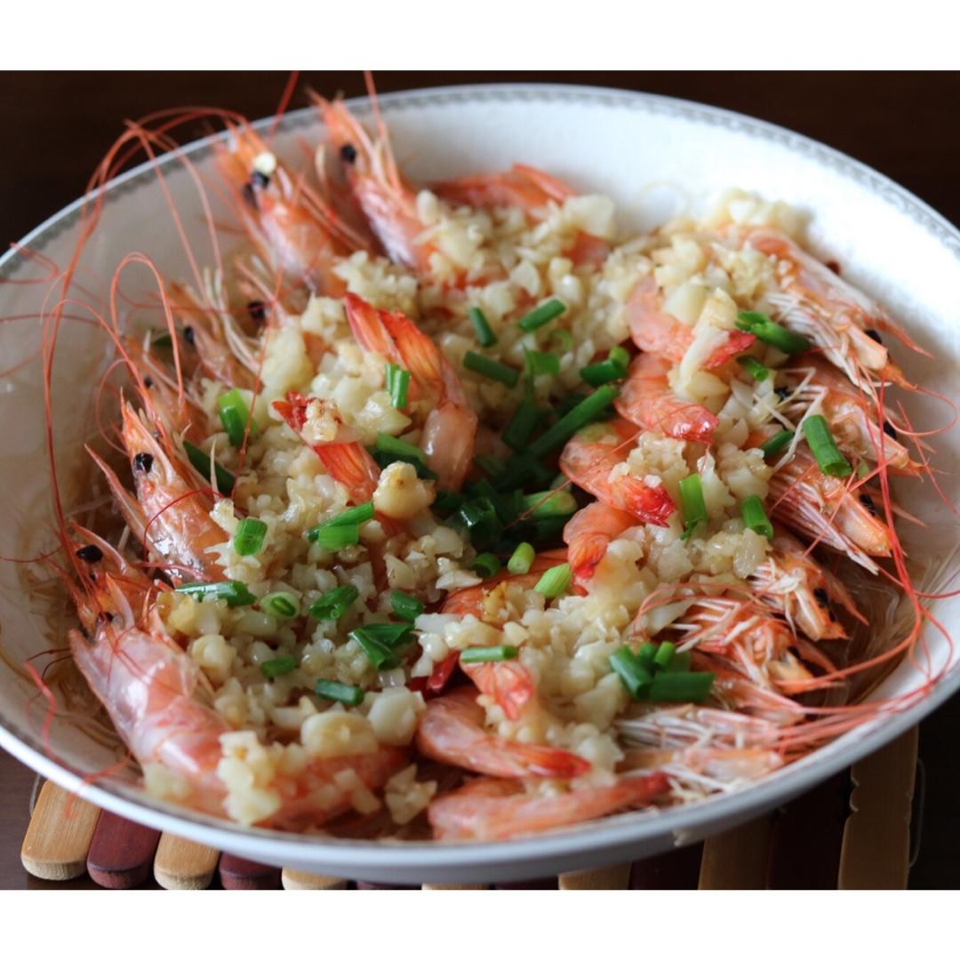 蒜蓉粉丝蒸大虾