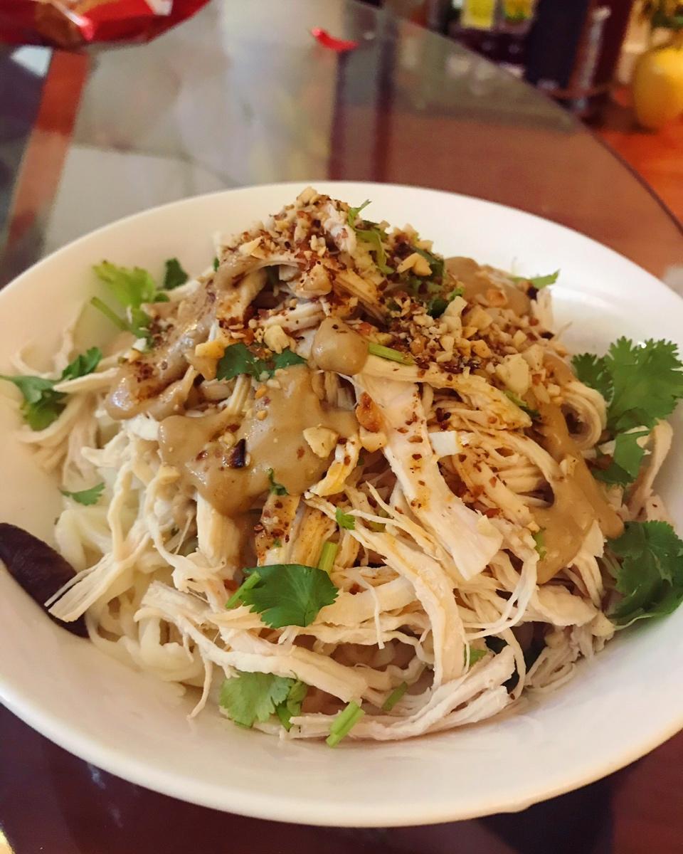 鸡丝凉面
