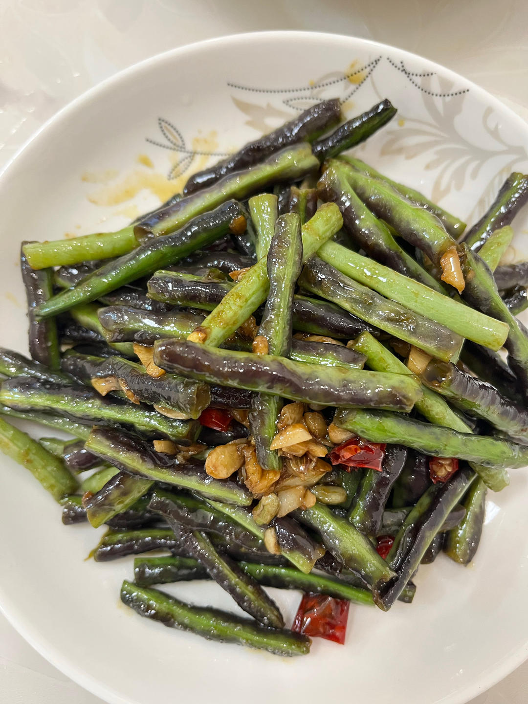 清炒豆角