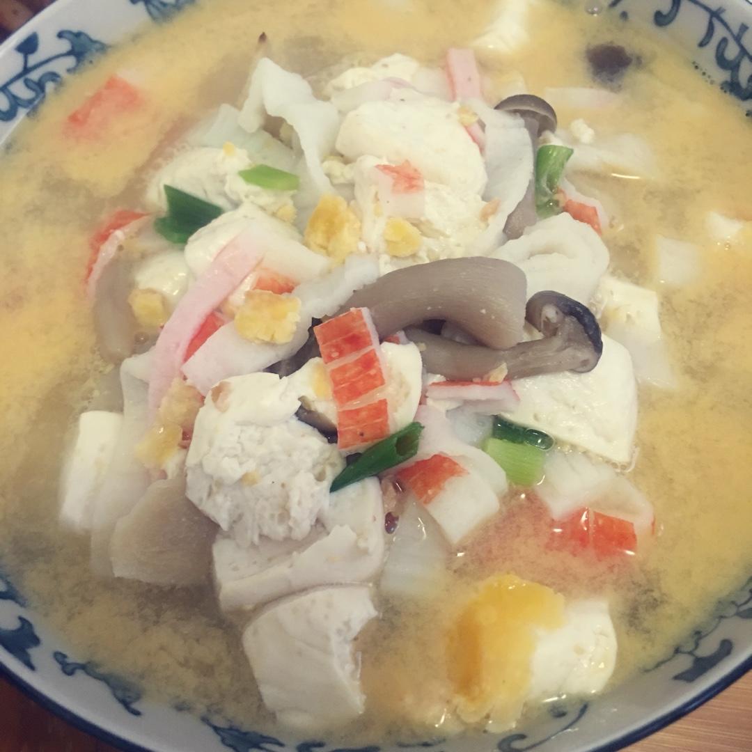 蟹黄豆腐