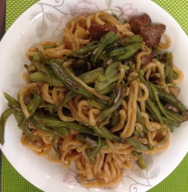 豆角焖面