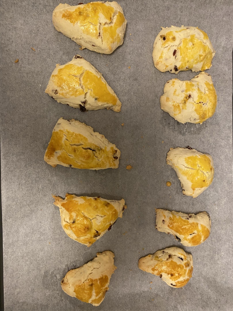 英式司康-蔓越莓司康饼