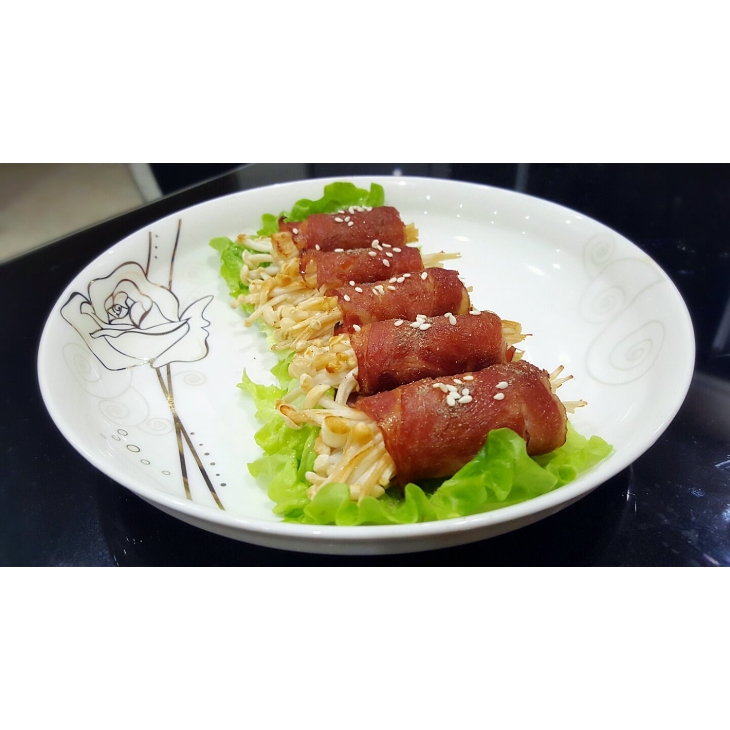 金针菇培根卷（烤箱）