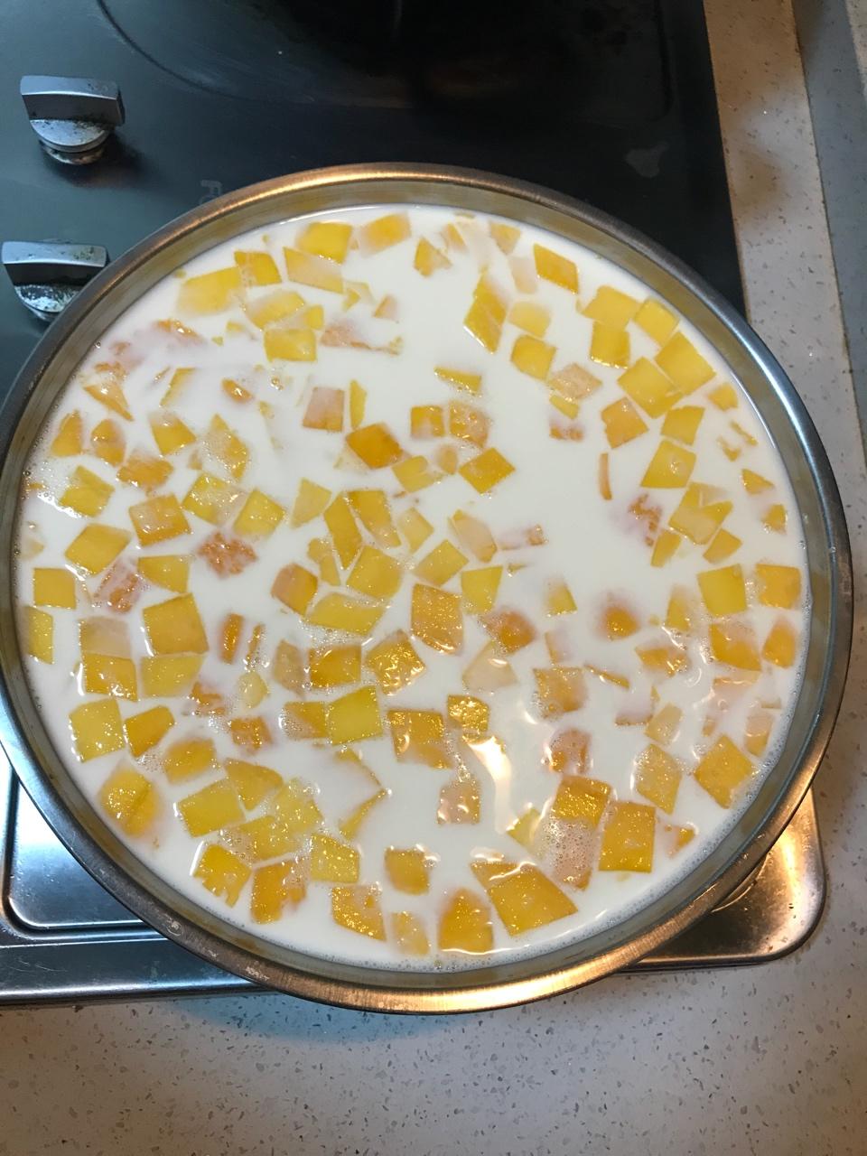 午后小甜点芒果椰汁糕教程