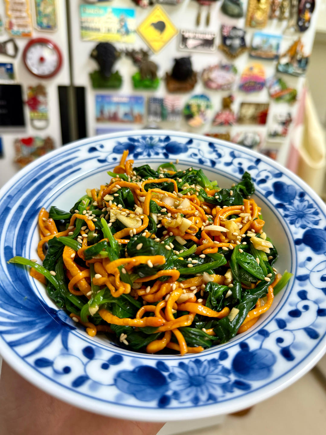 万能凉拌菜料汁（凉拌菠菜粉丝）
