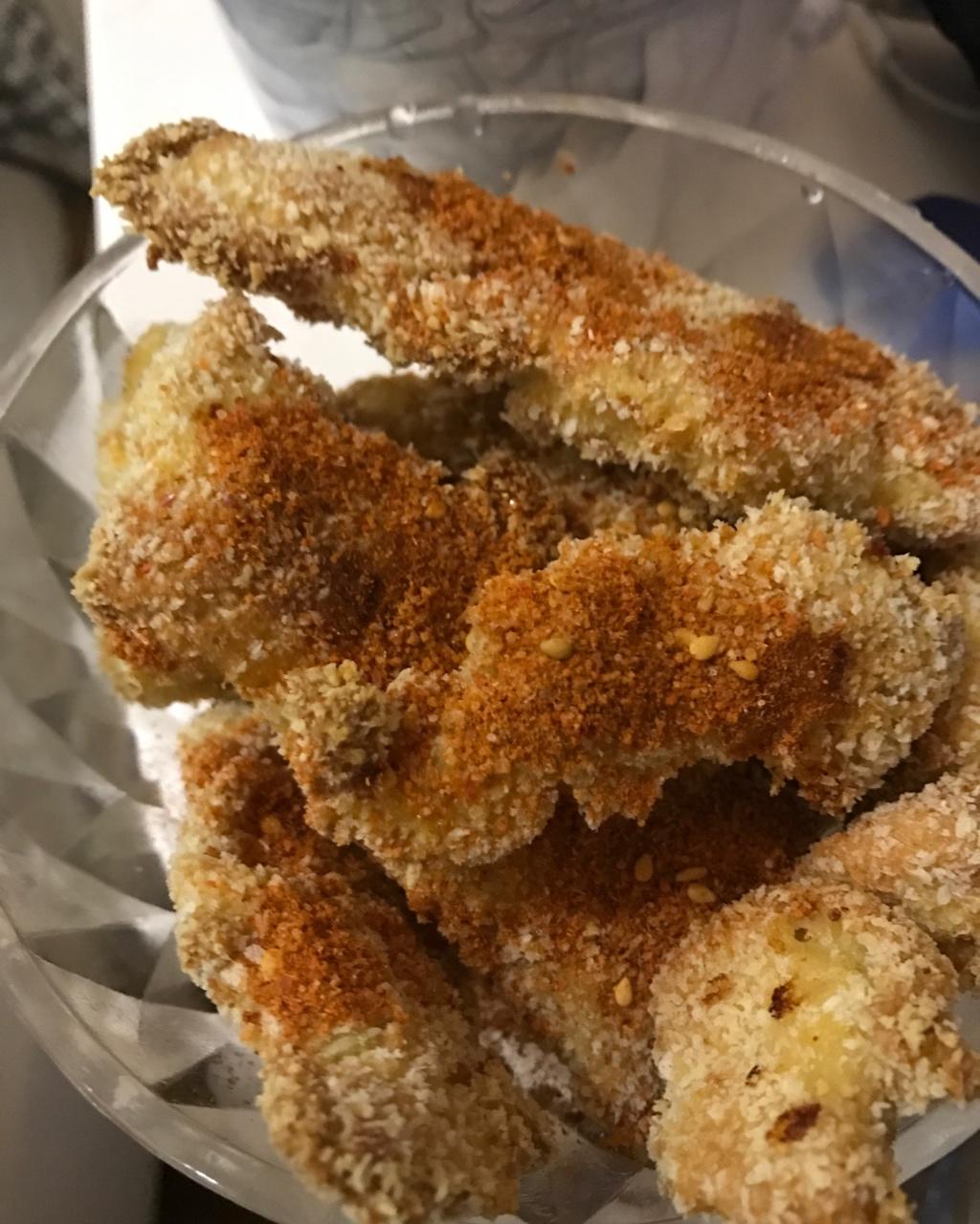 元服做的非油炸脆香鸡块