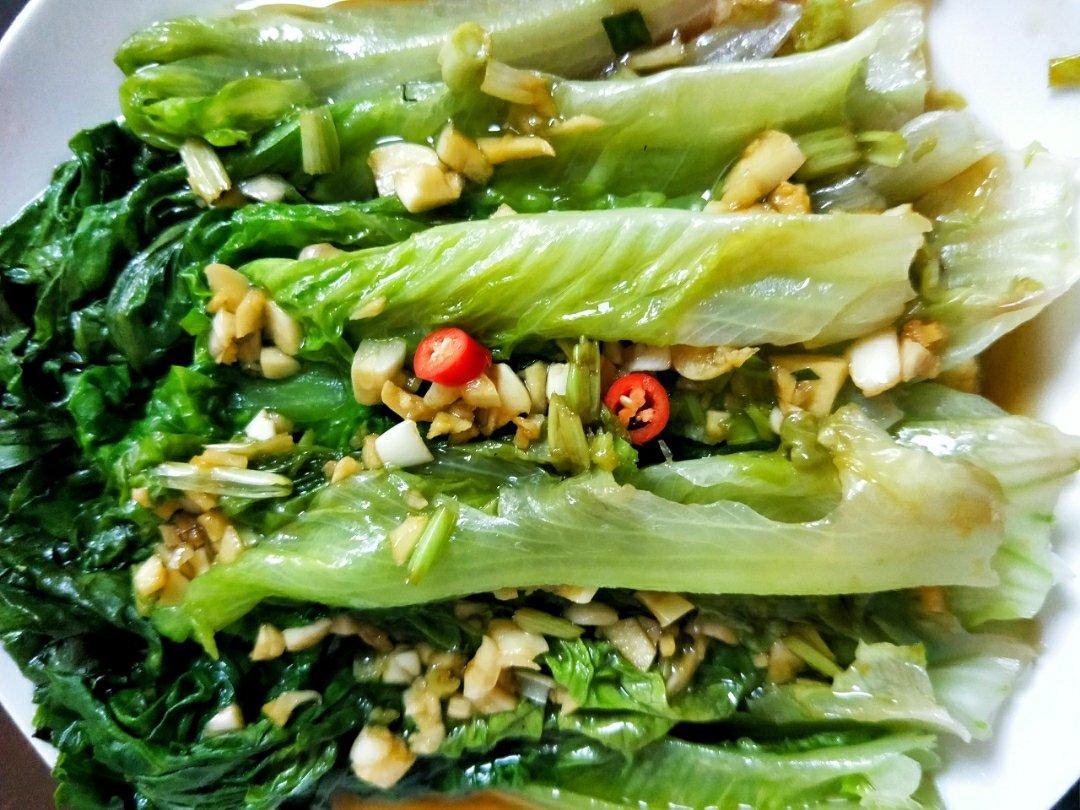 低脂蚝油生菜