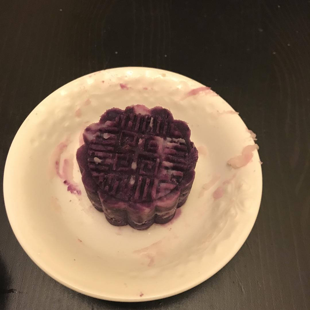 紫薯山药糕