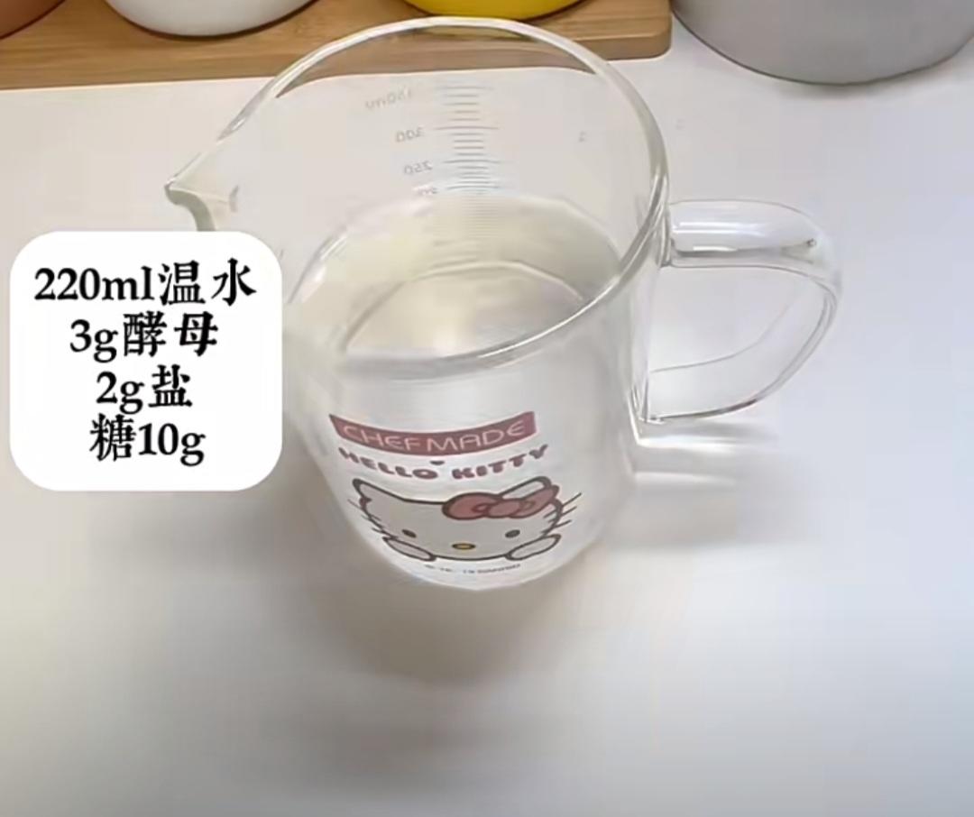 纯奶手撕吐司的做法 步骤1