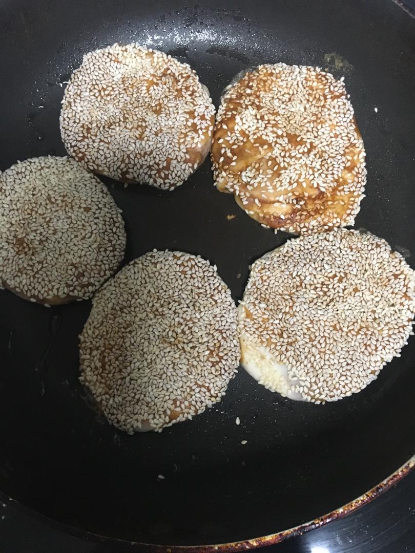 老北京五香麻酱烧饼