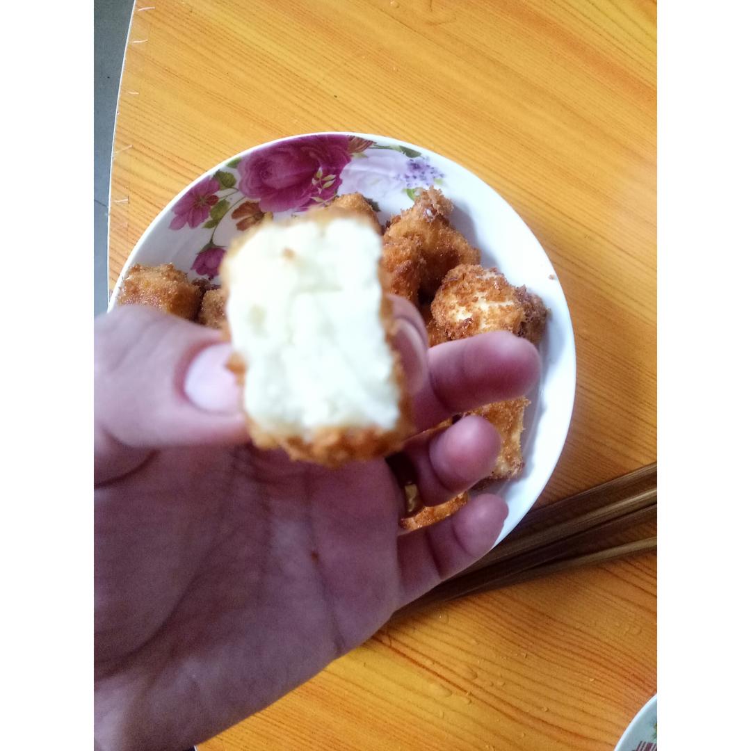 椰丝牛奶小方糕