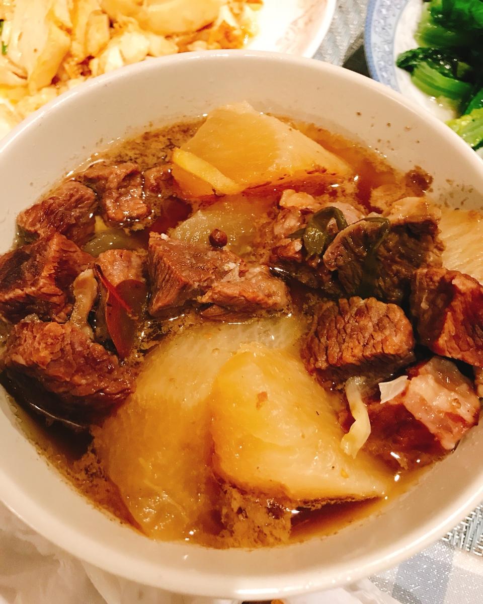 牛肉萝卜煲