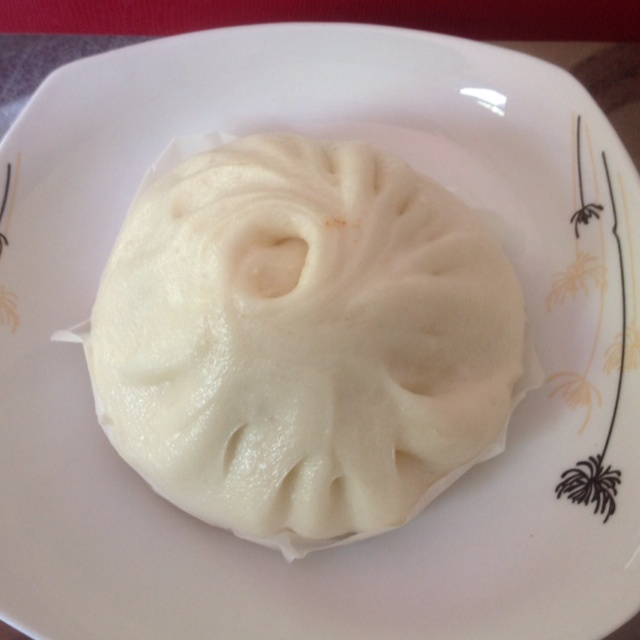 老人家-1做的直接发酵法的白胖包子