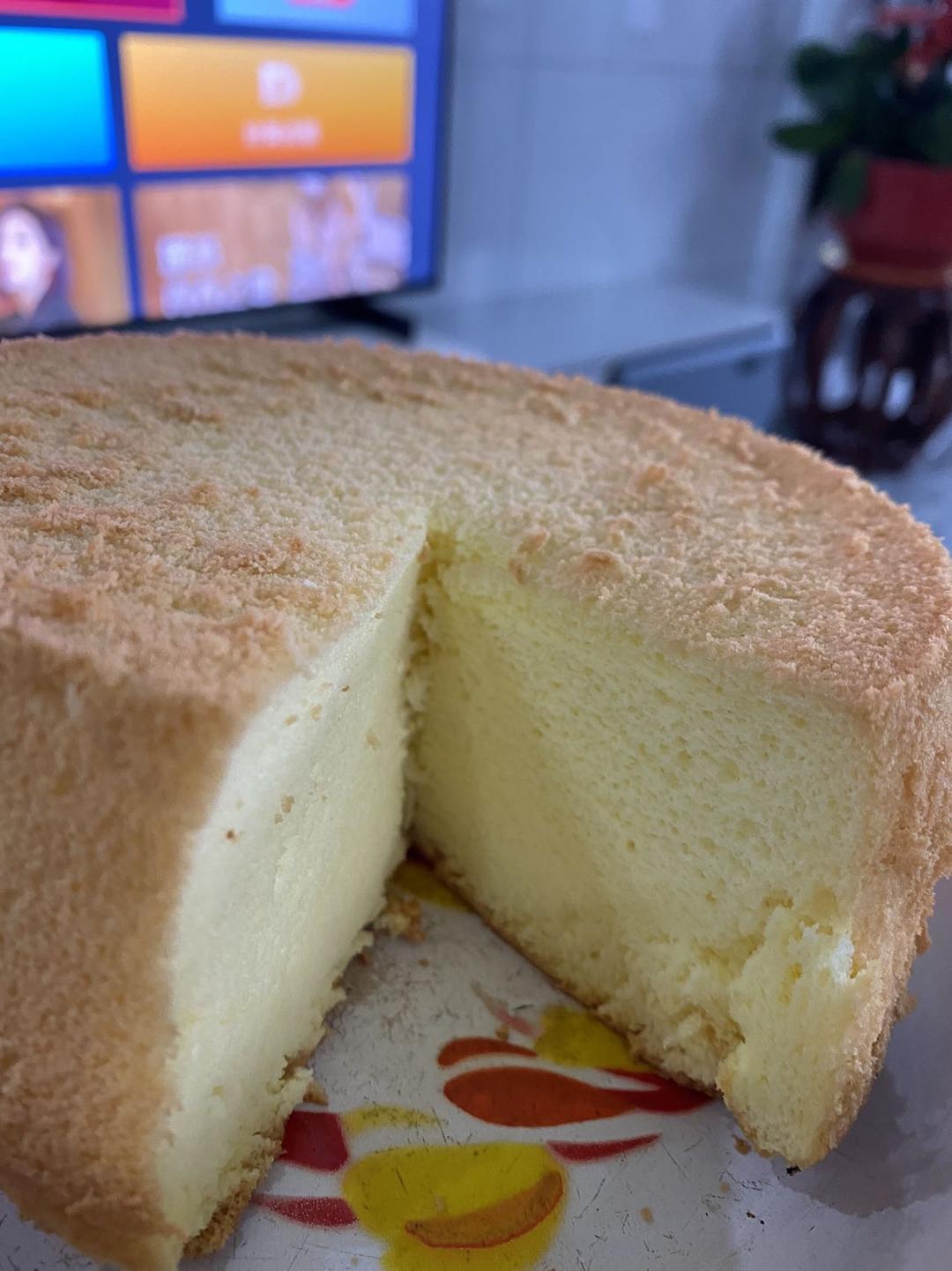 零失败6寸戚风蛋糕（十分钟制作，合适新手宝宝）