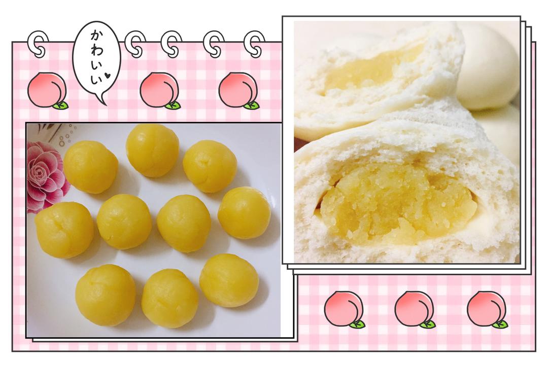奶黄陷&奶黄包的做法