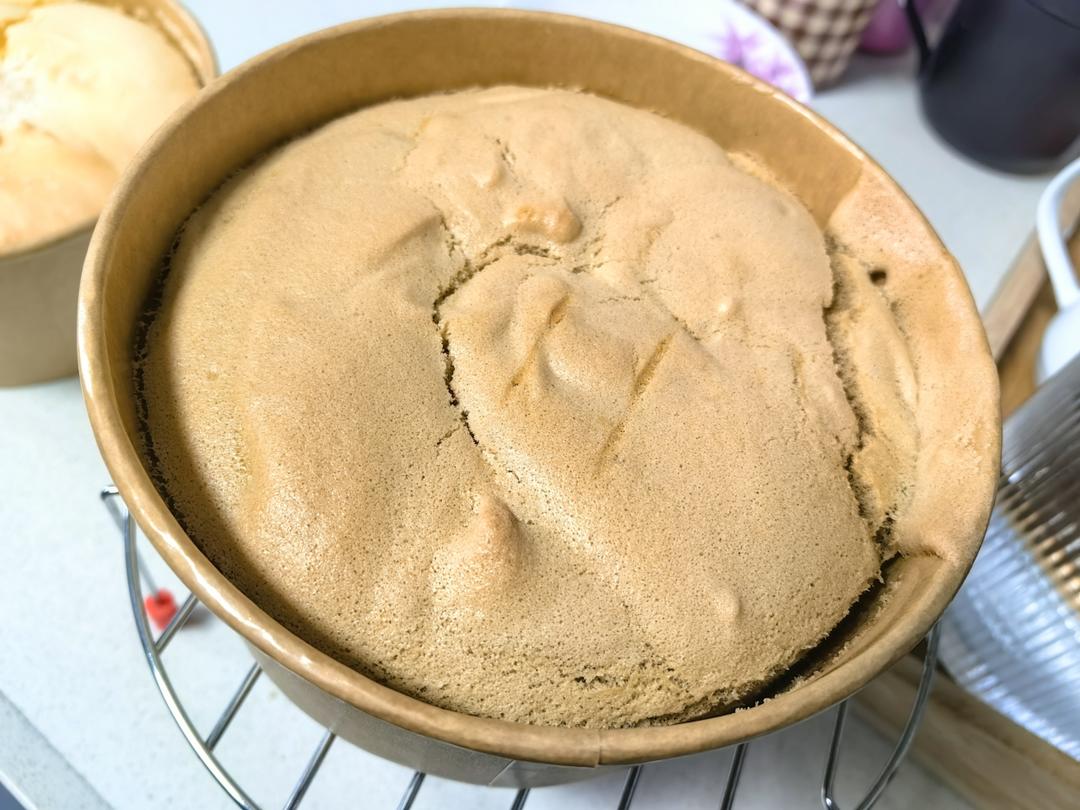 ☕️香浓咖啡戚风蛋糕｜松软细腻