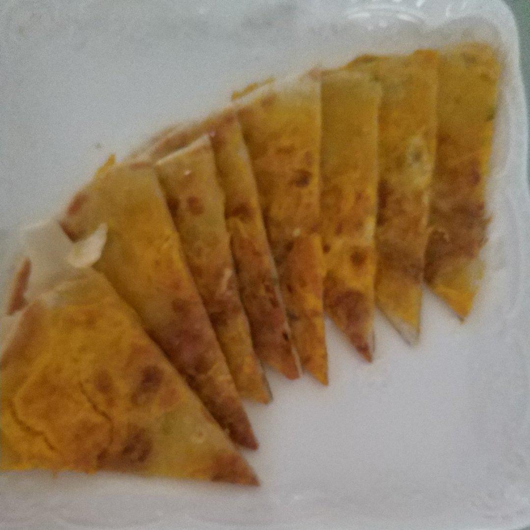 鸡蛋葱油饼                  （更新饼坯保存方法）