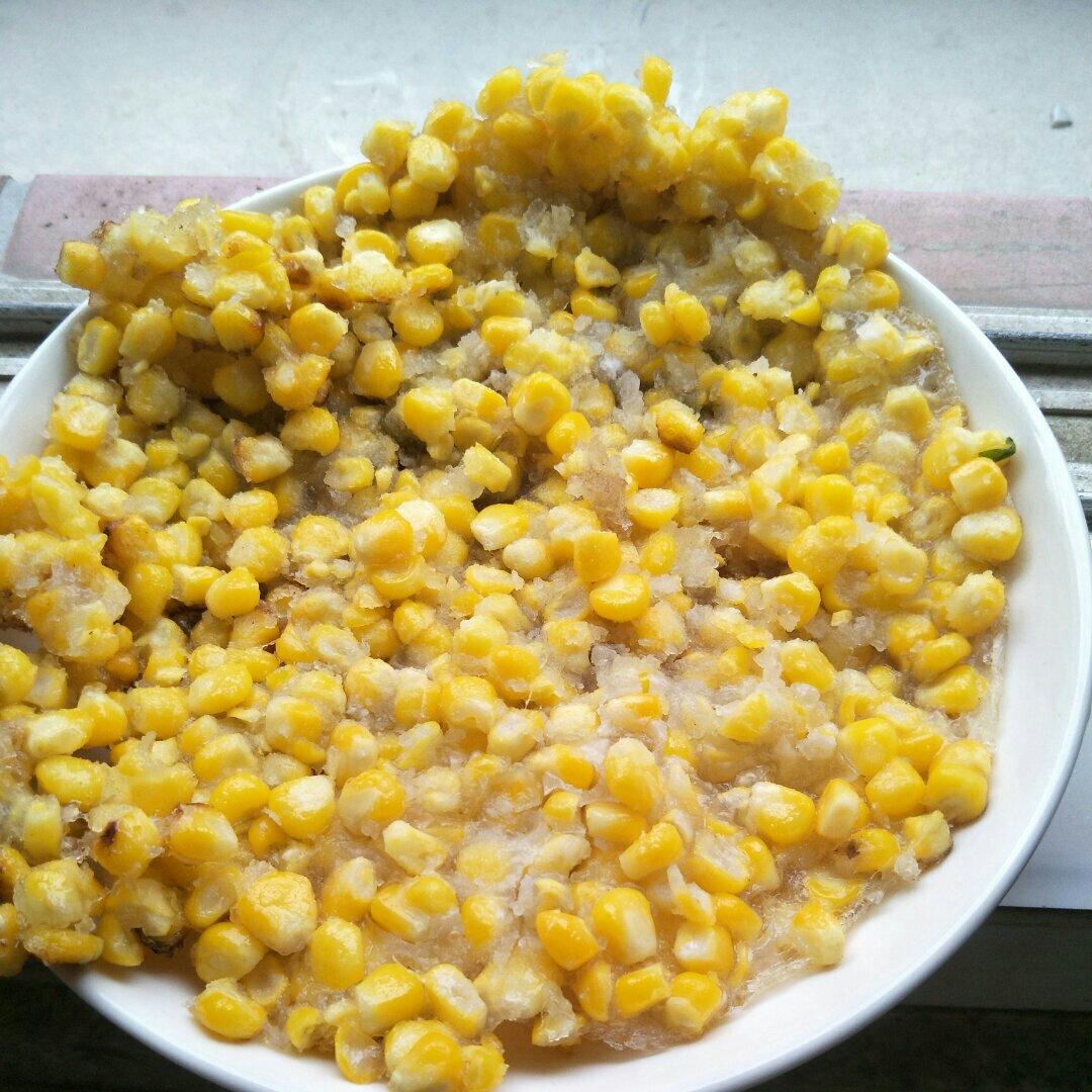 黄金玉米烙（来自抖音）