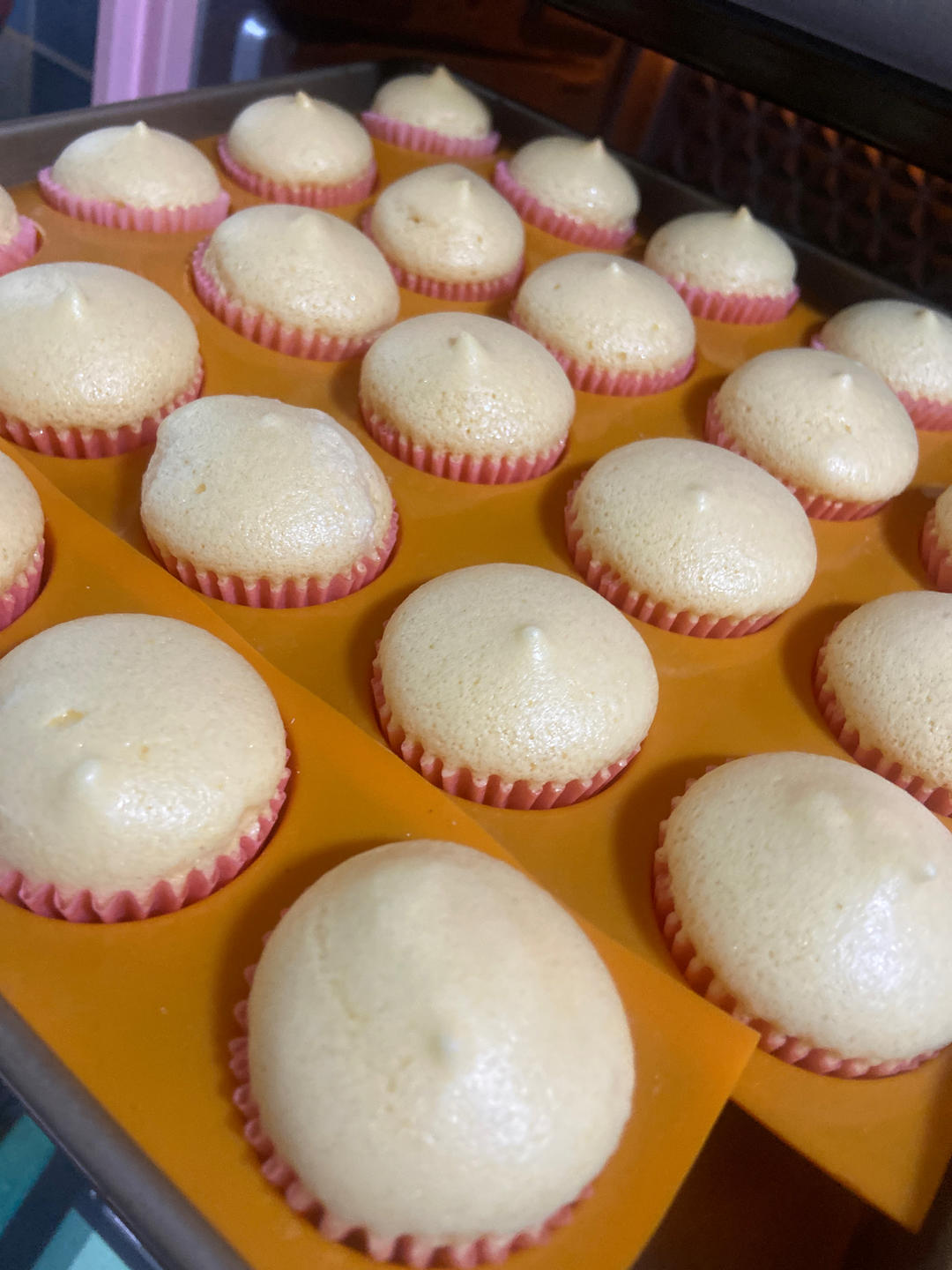 不回缩杯子蛋糕cupcake