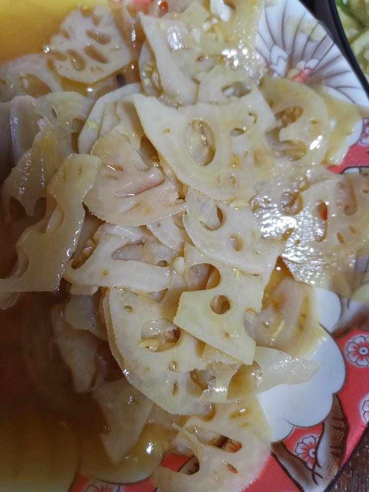 凉拌藕片