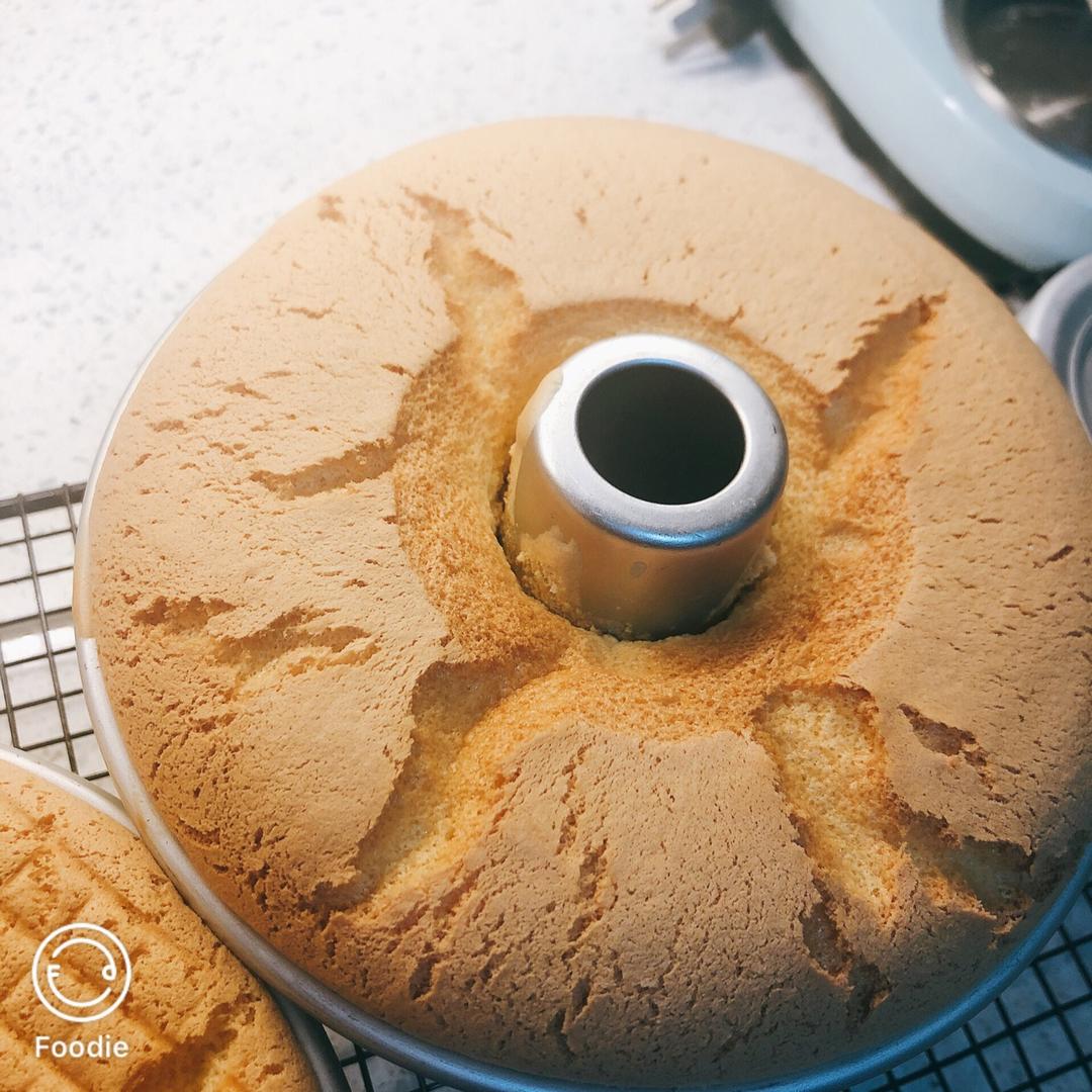 戚风蛋糕（烫面法）超级好吃！