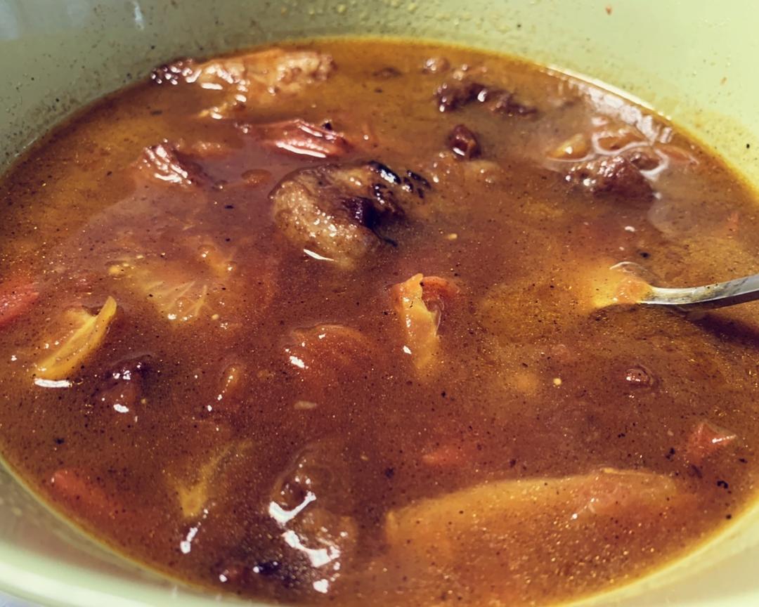 西红柿牛腩的做法