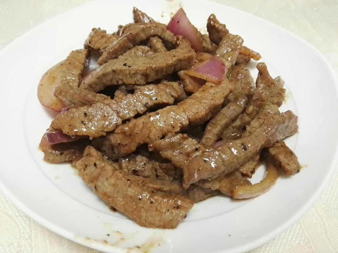 黑椒牛柳