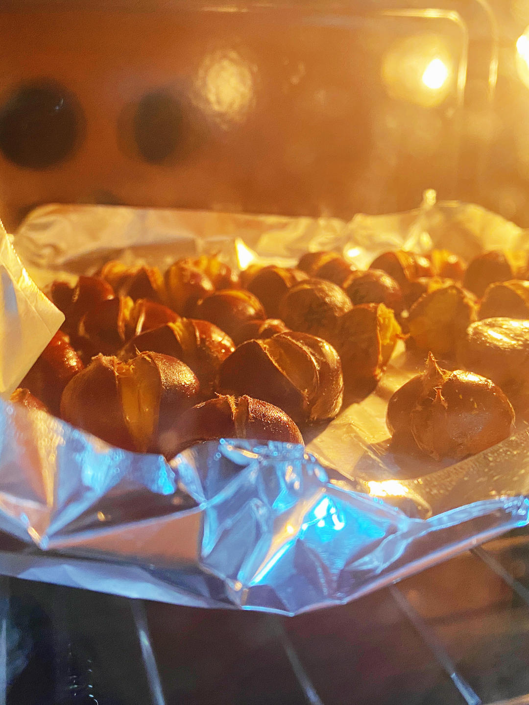 ‼️香甜软糯‼️轻松好剥㊙️烤箱版糖炒栗子