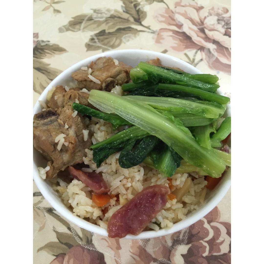电饭锅版排骨焖饭