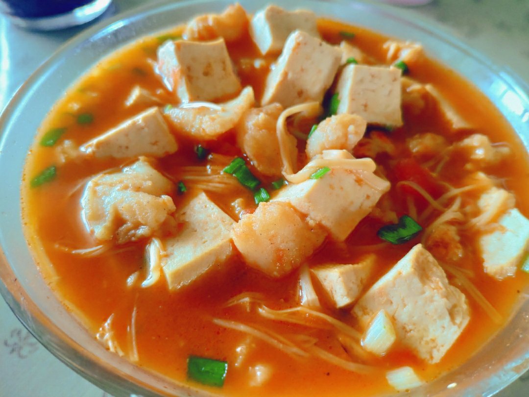 龙利鱼豆腐煲