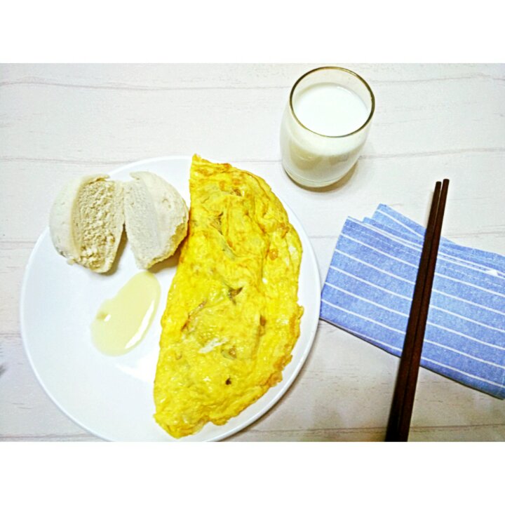 布兰斯早餐系列之半熟火腿蛋