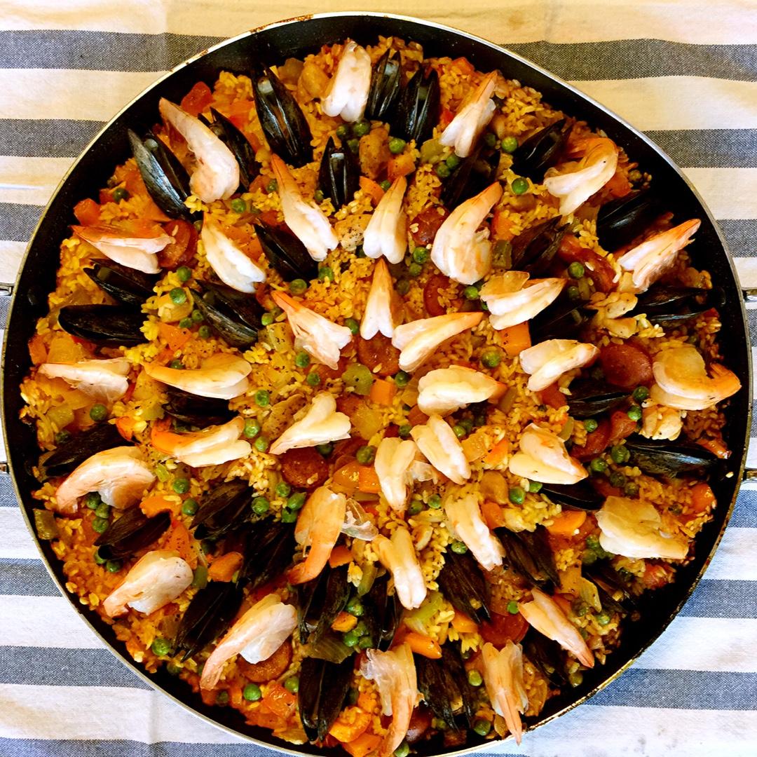 西班牙海鲜饭（Paella）