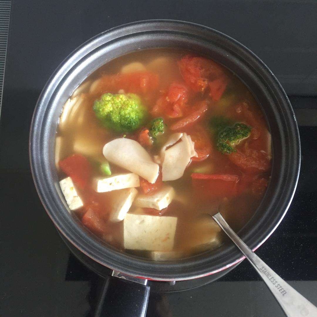 番茄菌菇汤