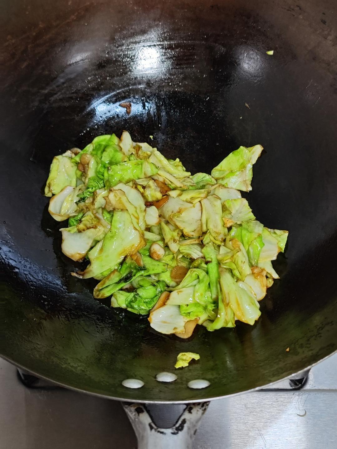 清炒包菜
