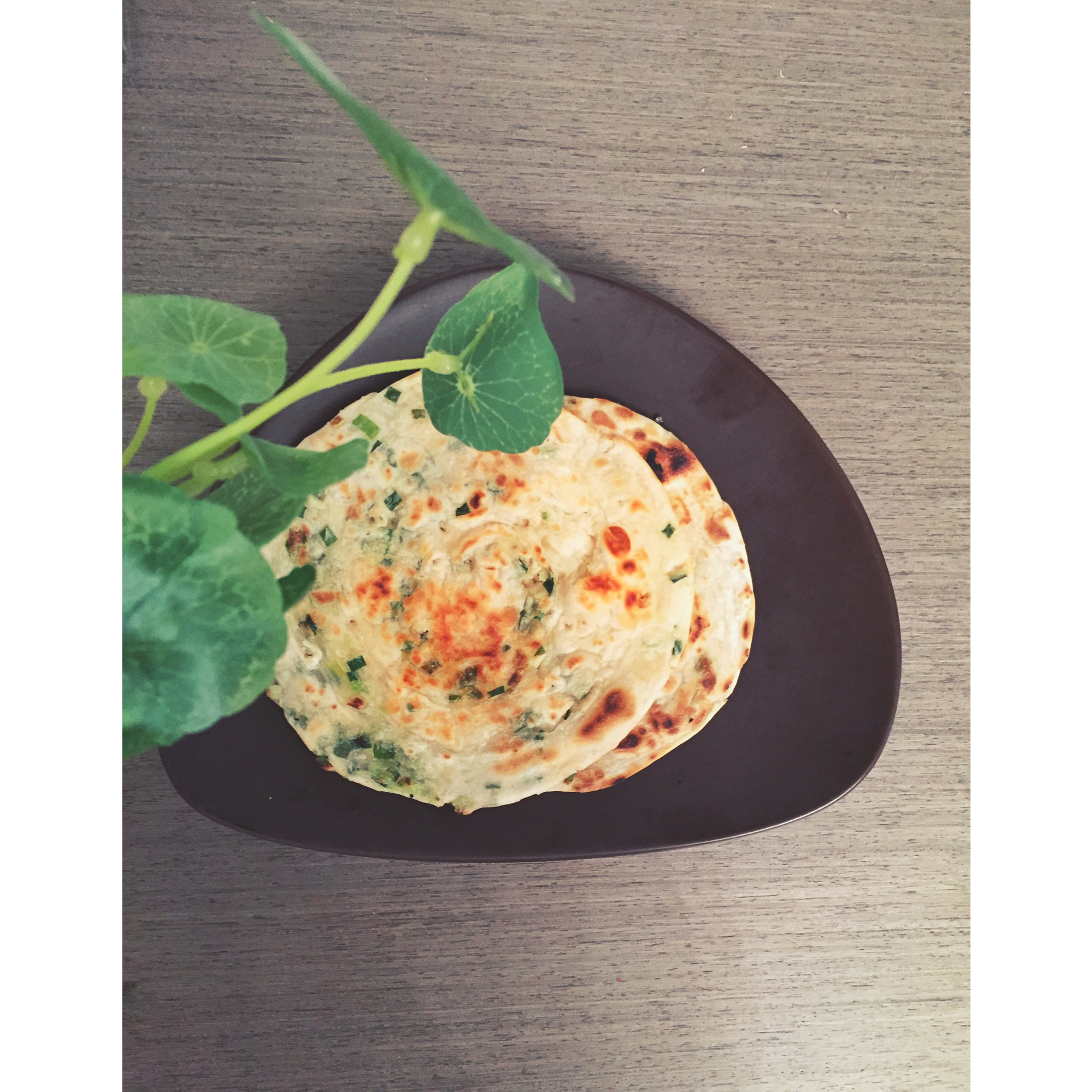 饺子皮秒变葱油饼