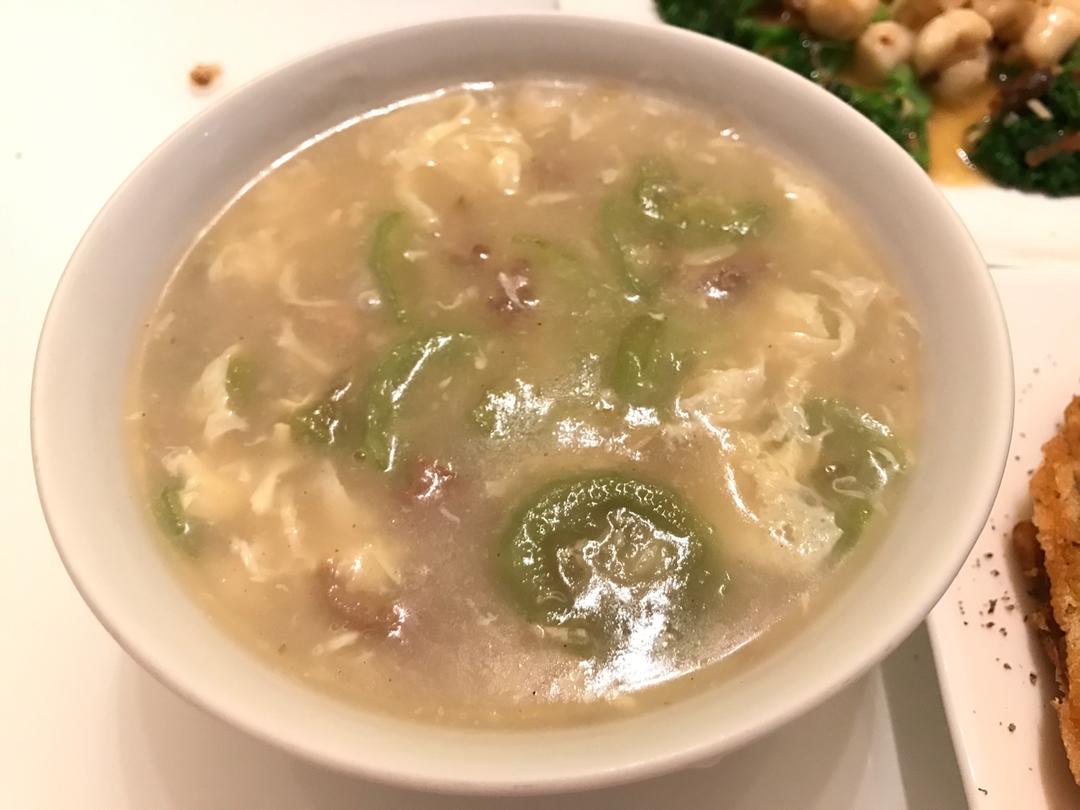丝瓜咸汤