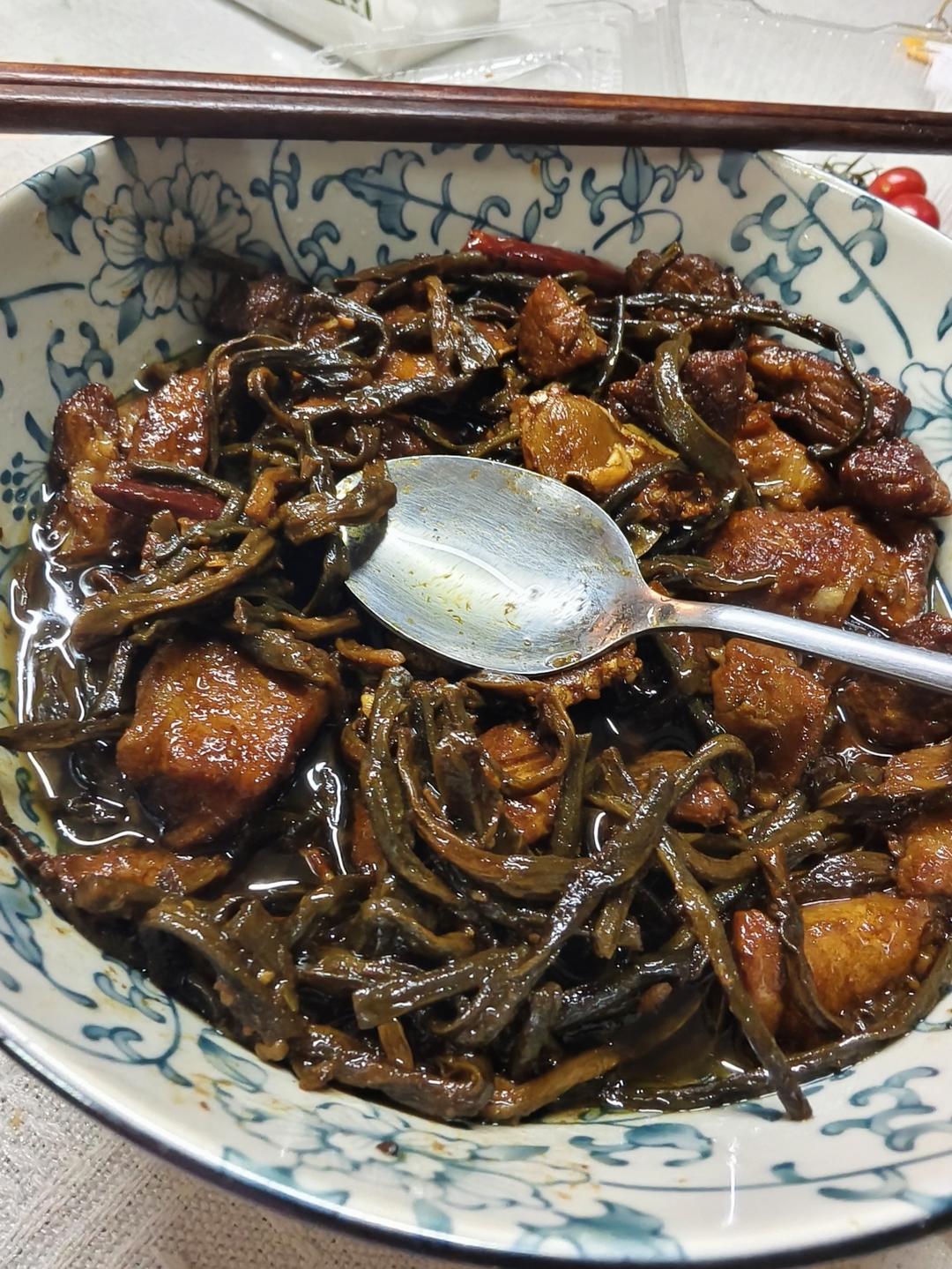 干豇豆烧肉