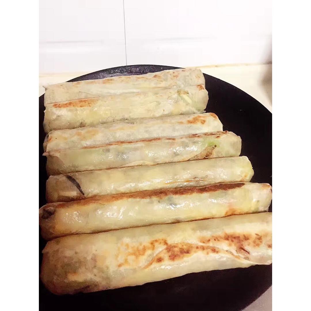 一切皆有可能1222做的浙江名小吃--饺饼筒