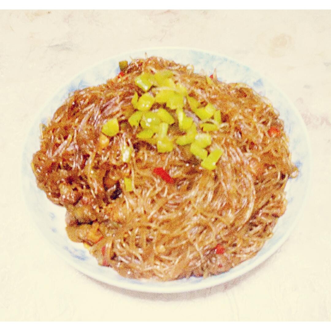肉末茄子粉丝煲