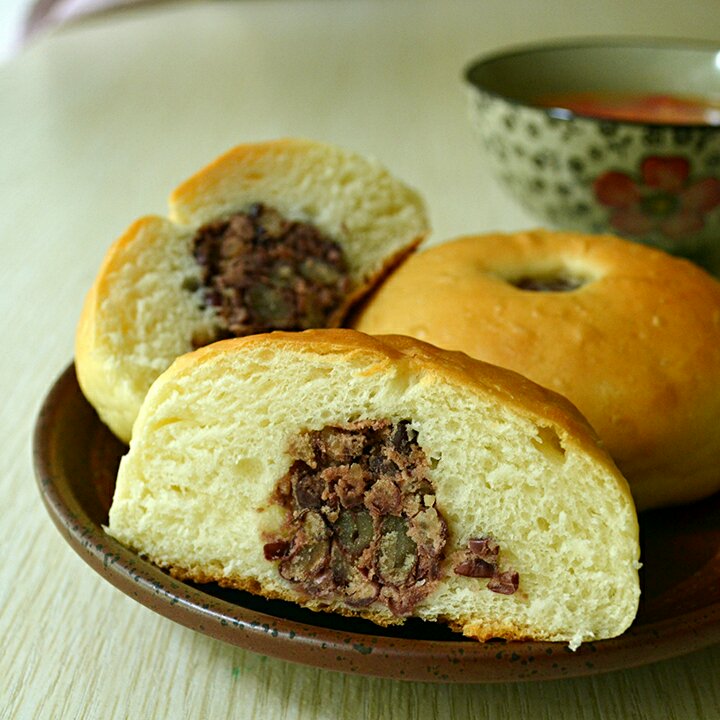 日式红豆包