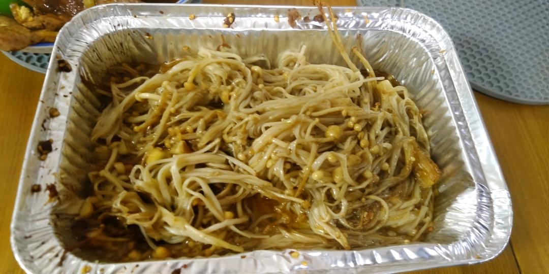 ㊙️制酱料❗️巨好吃烤金针菇！
