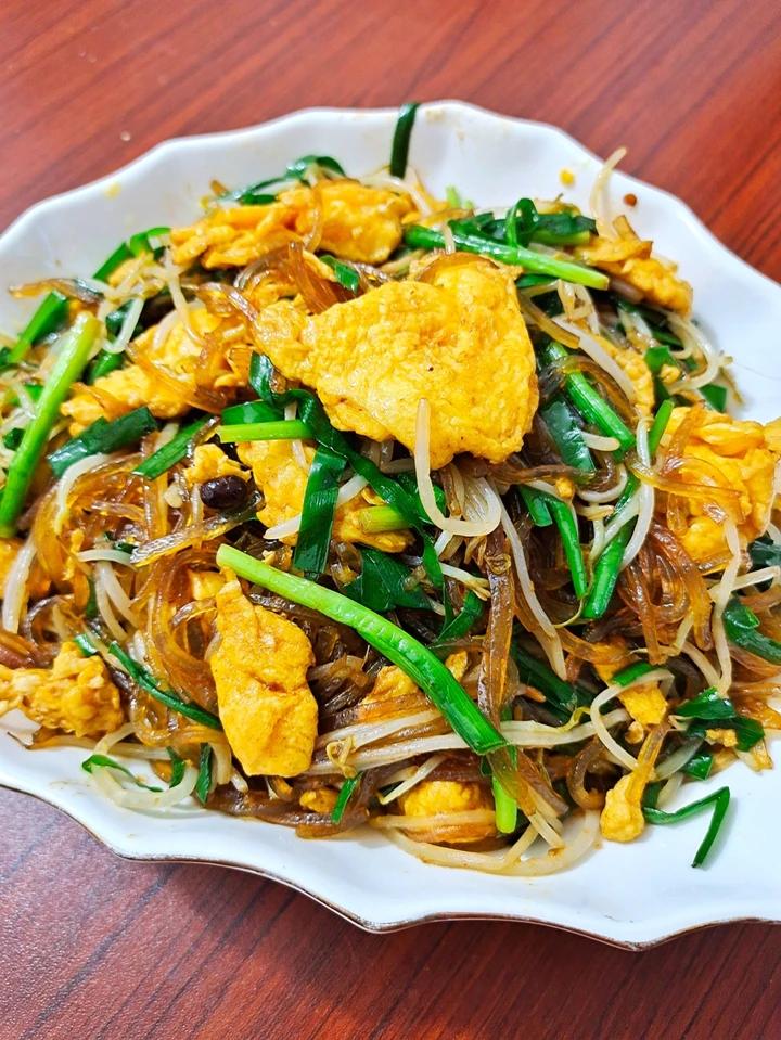 炒合菜～经典的拌饭菜，真的太香了