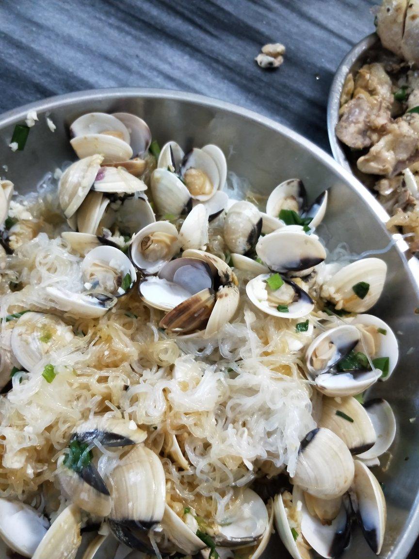 沈菇凉sasa做的粉丝蒸白贝