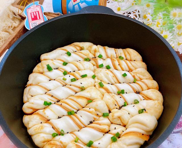 花生酱煎卷子的做法