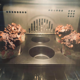 在家做巧克力蘑菇头麦芬蛋糕🍫