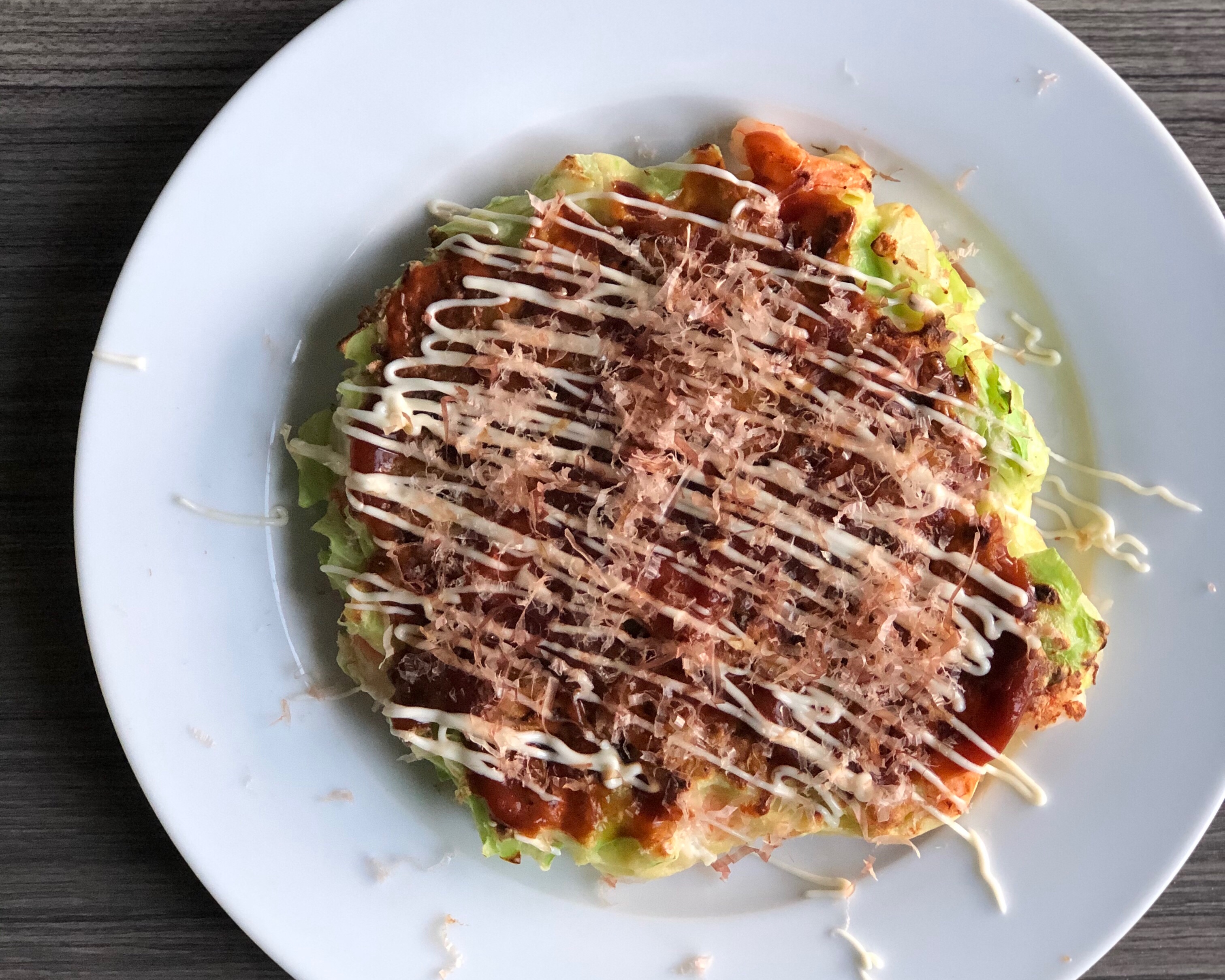 正宗的大阪烧 Okonomiyaki  | 附营养成分和自制大阪烧酱汁教程的做法