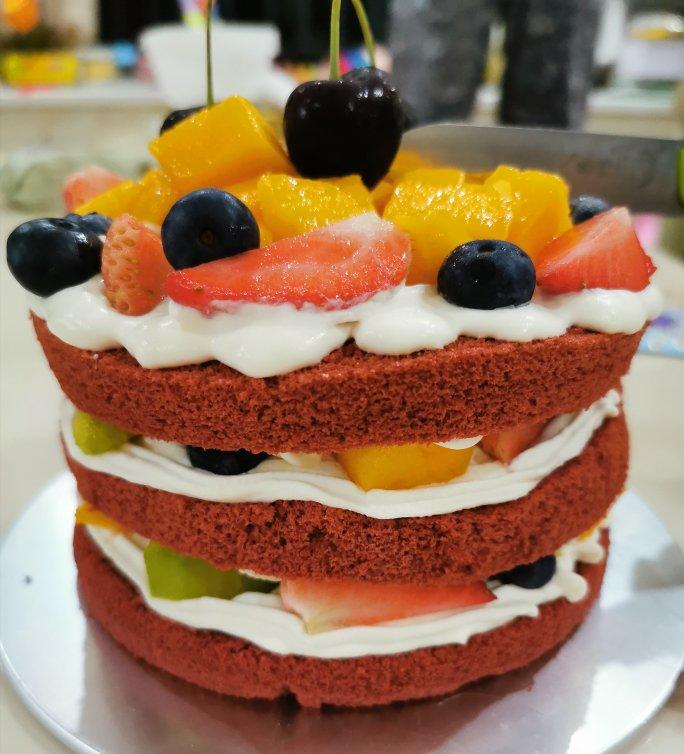 红丝绒蛋糕（6寸戚风版）