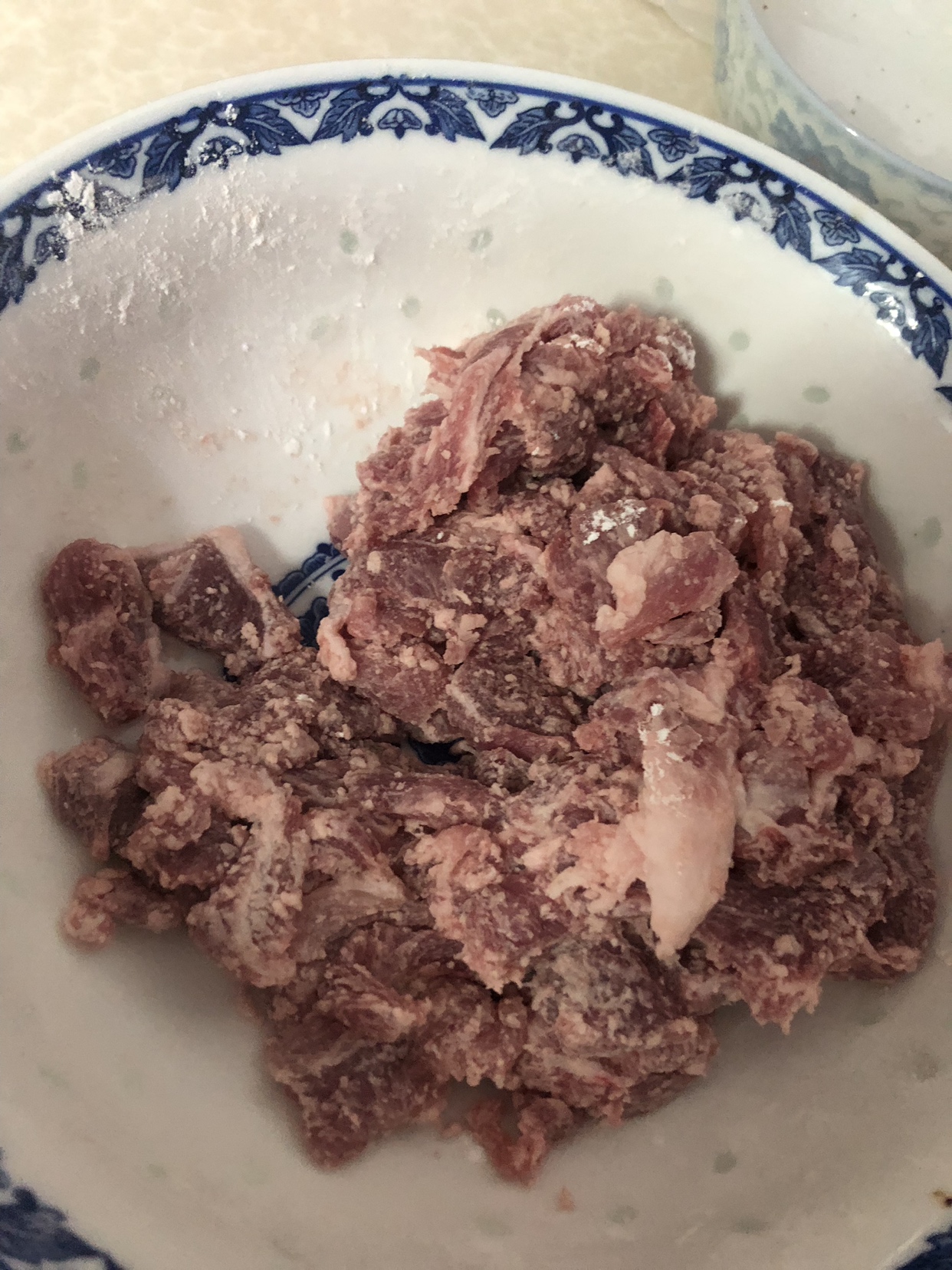 小酥肉蒸碗的做法 步骤1