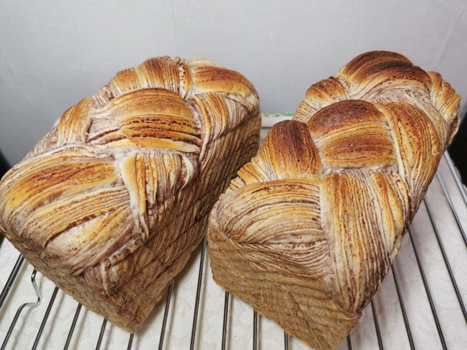 豆沙大理石吐司