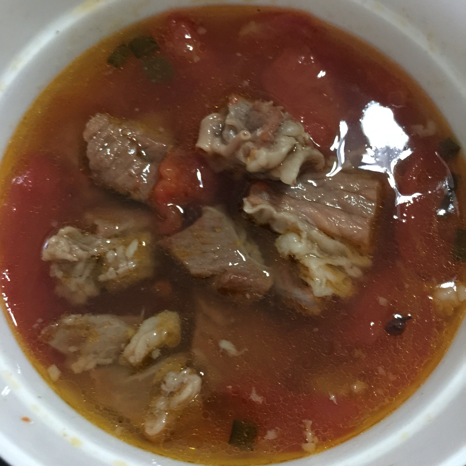 西红柿牛腩